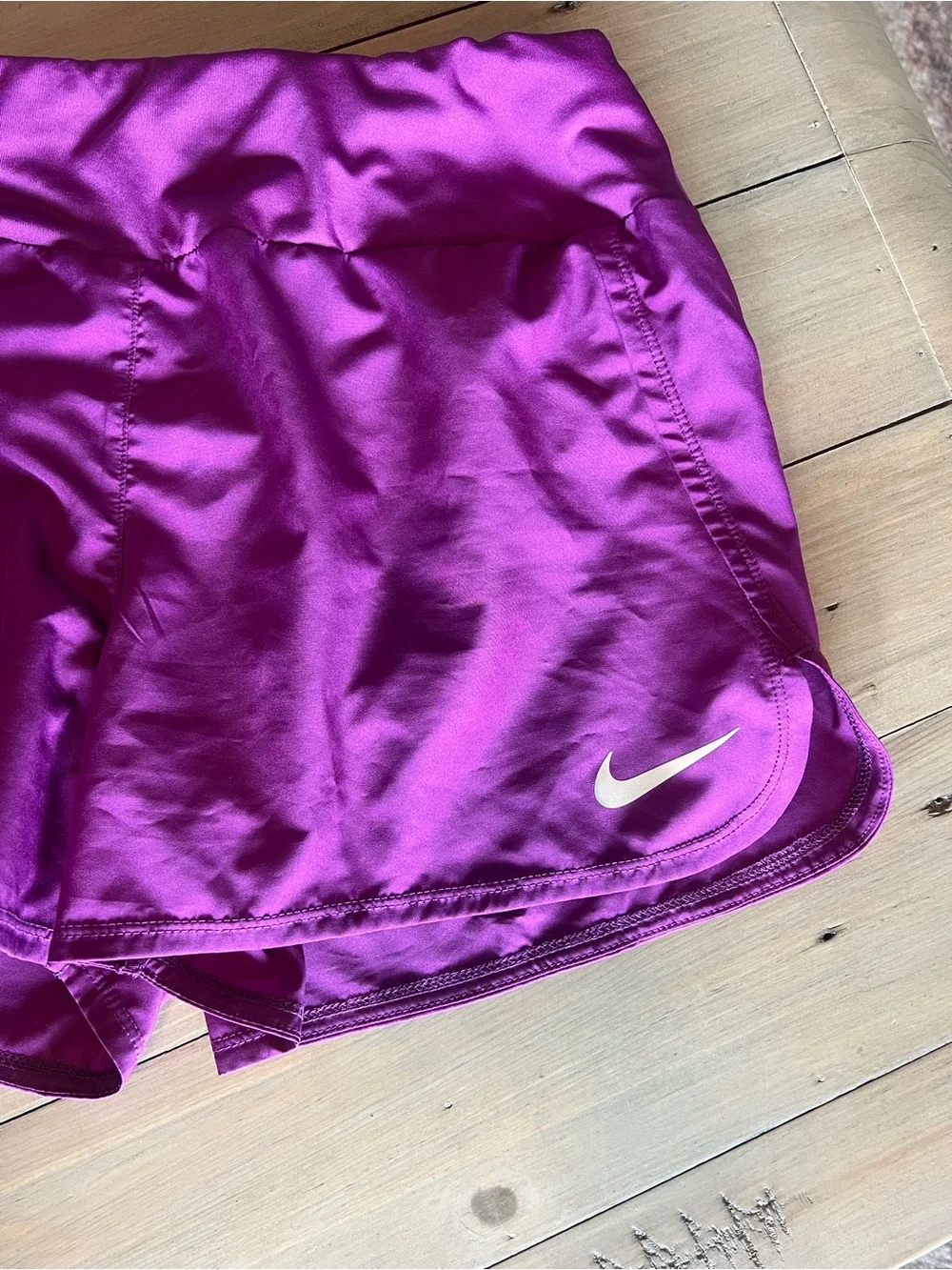 Nike Women's Purple Running Shorts Size Medium